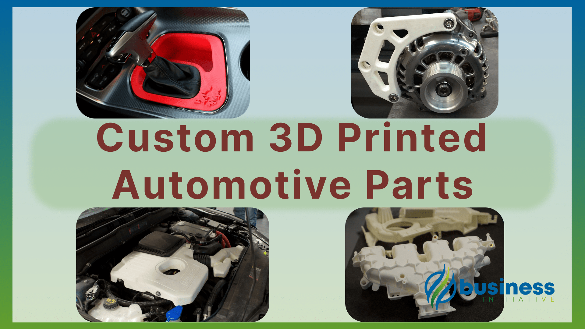 3d printed car and auto parts