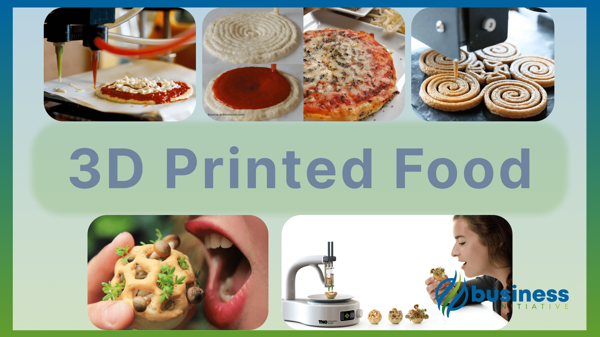 3d printed food