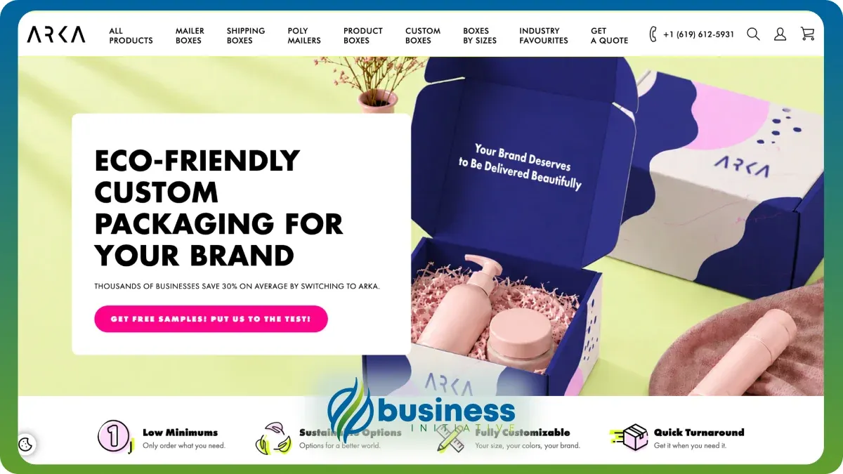 eco-friendly custom mailer boxes for ecommerce brands by Arka