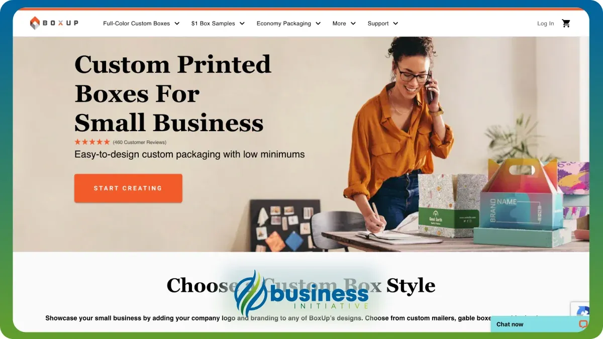 custom printed mailer boxes low minimums for small business BoxUp