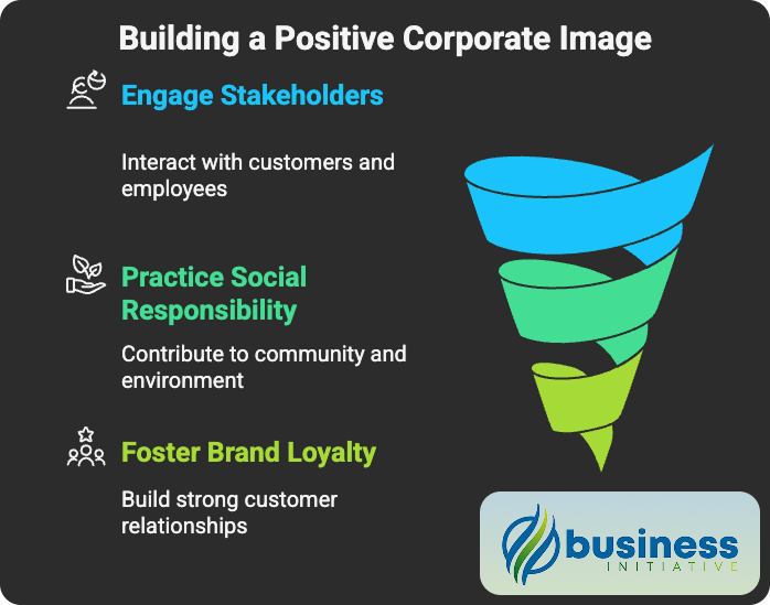 proactive brand building and corporate image enhancement through community engagement