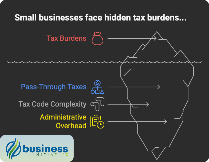 Small business tax brackets and what percentage of taxes does a small business pay in different categories What taxes do small businesses pay - how much do small business owners pay in taxes administrative breakdown
