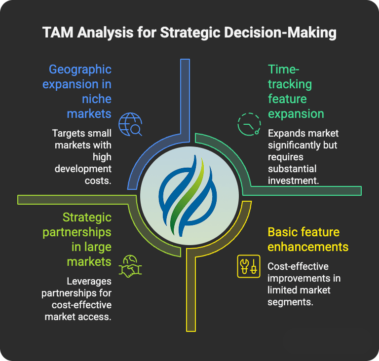 strategic applications of TAM analysis for business growth
