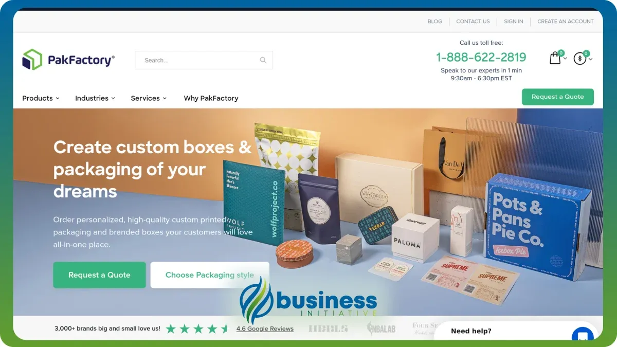 full service custom box packaging for enterprise brands PakFactory