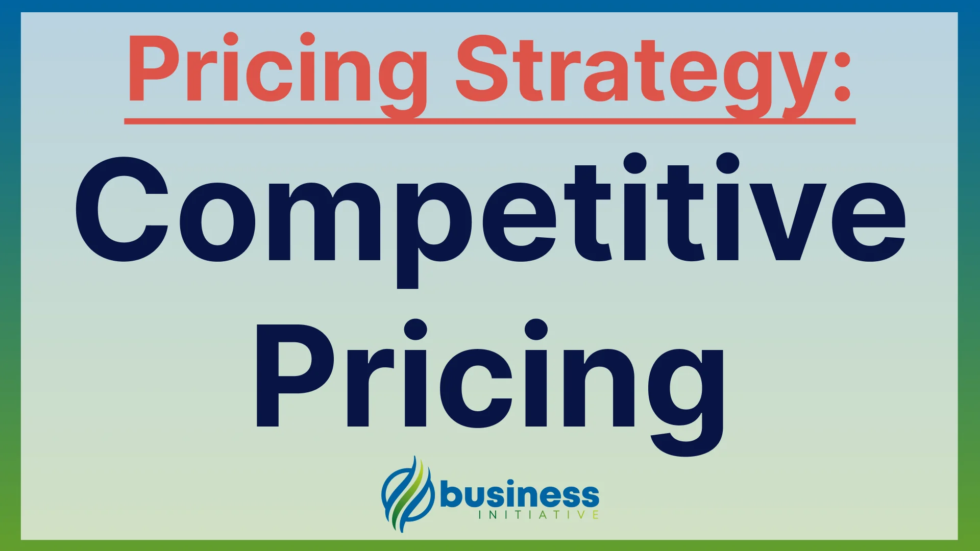 competitive pricing