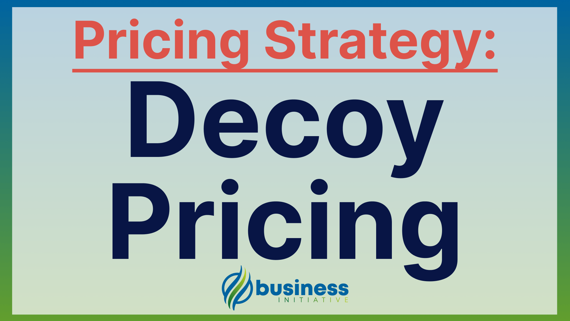 decoy pricing