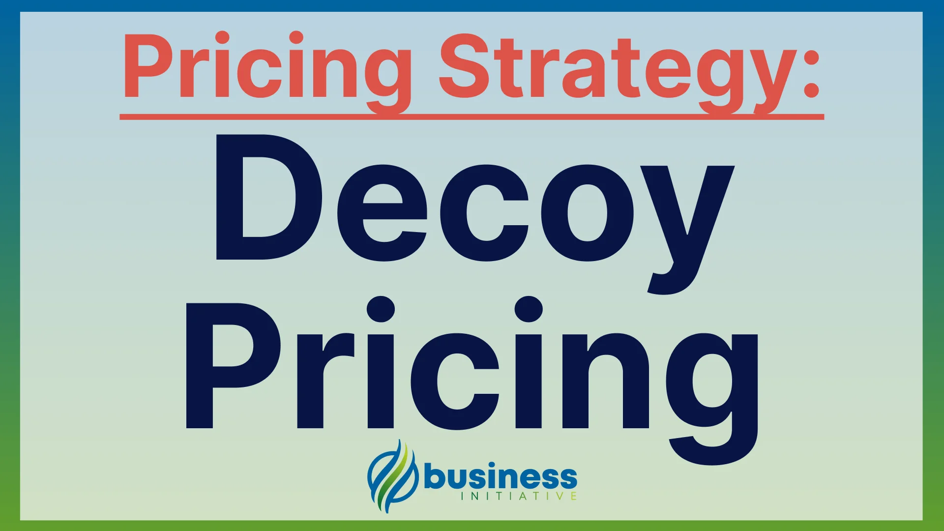 decoy pricing