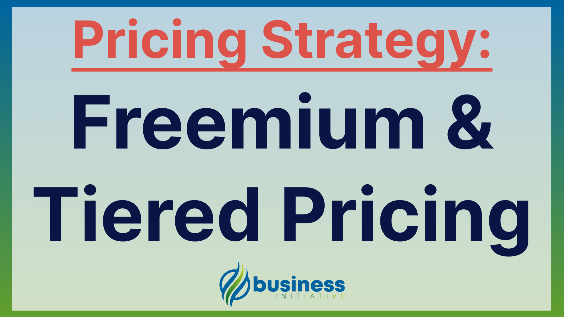 freemium and tiered pricing