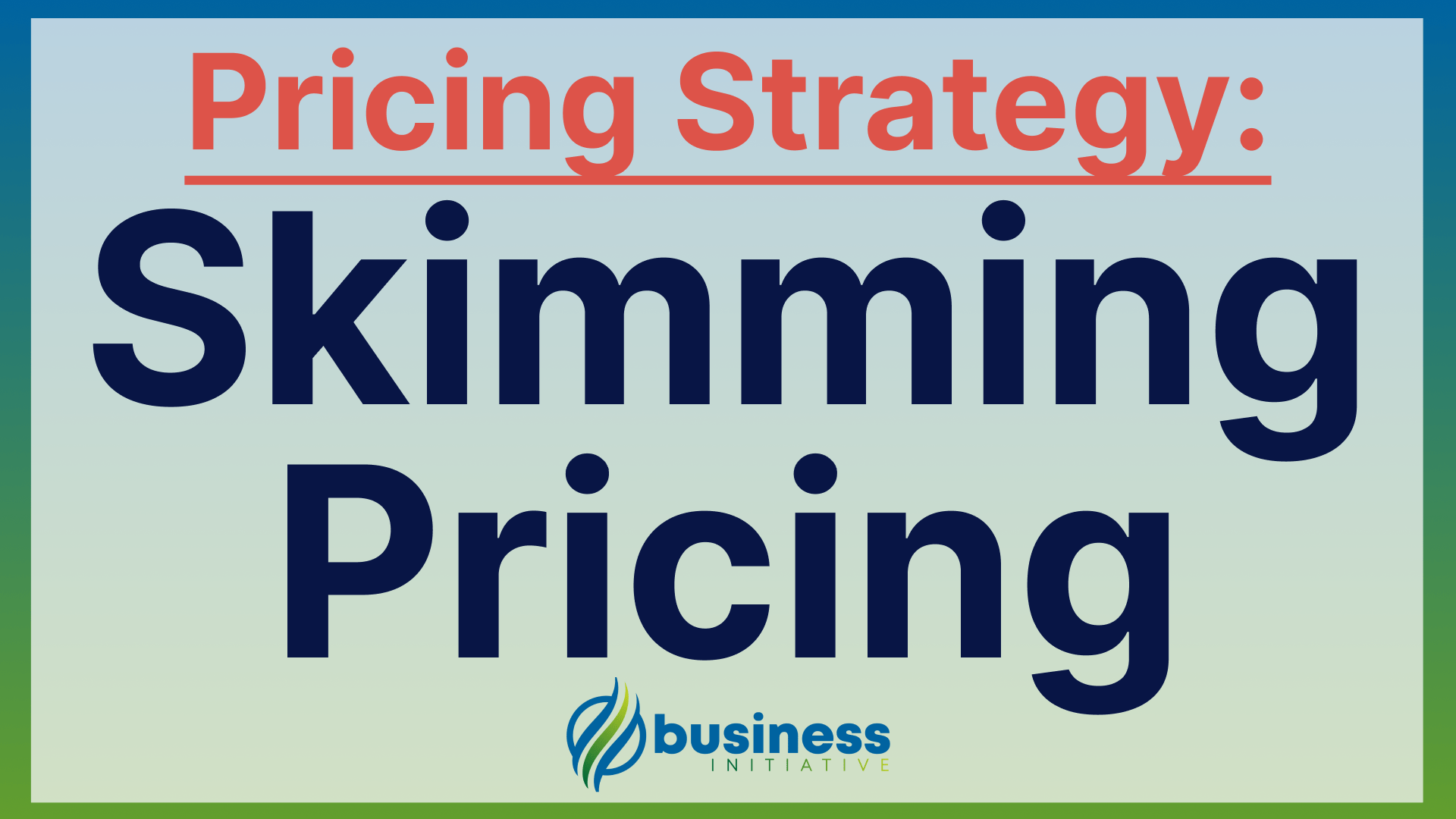 skimming pricing
