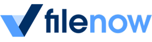 Filenow logo - business formation and registered agent services