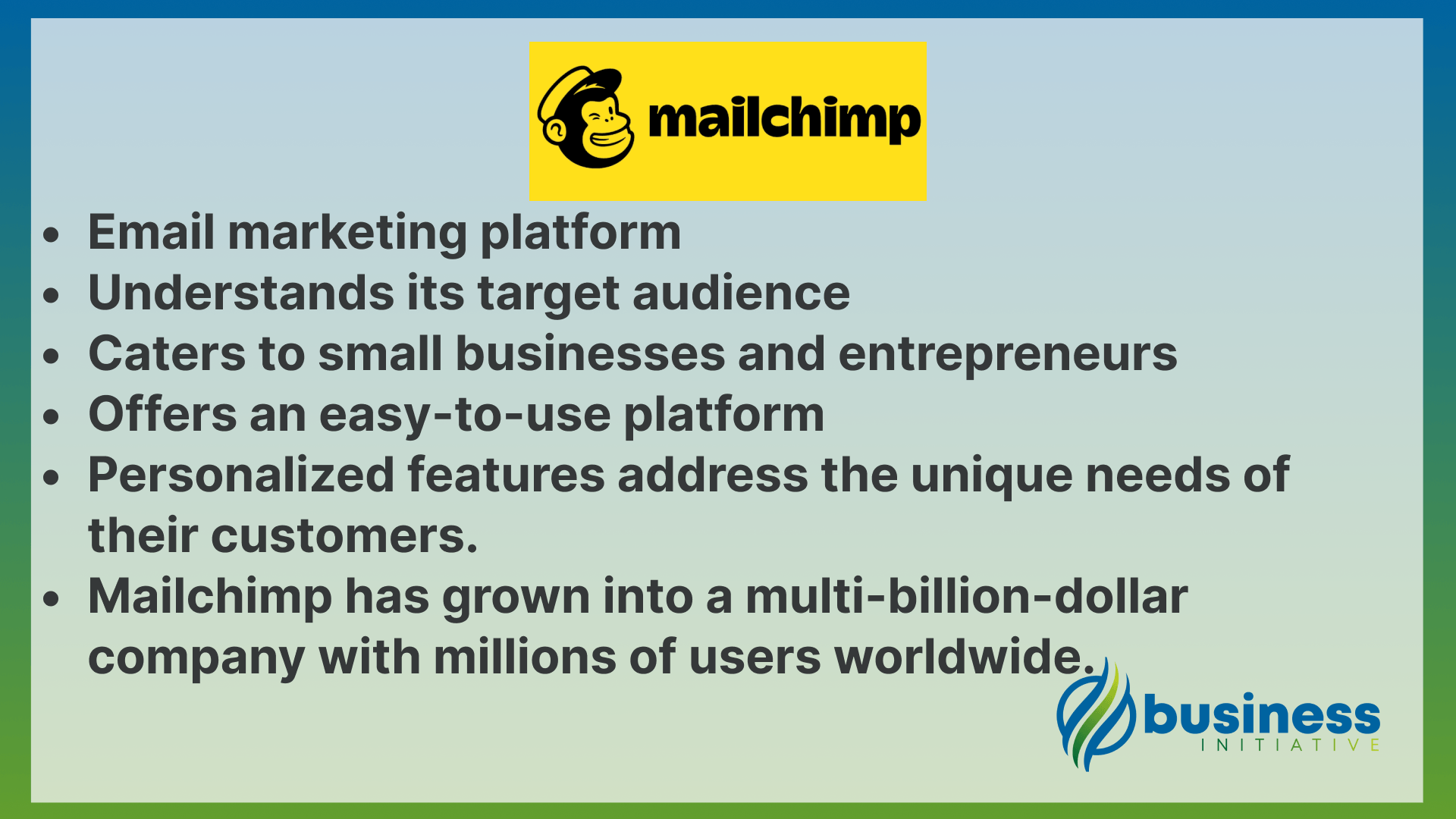 MailChimp Target Audience