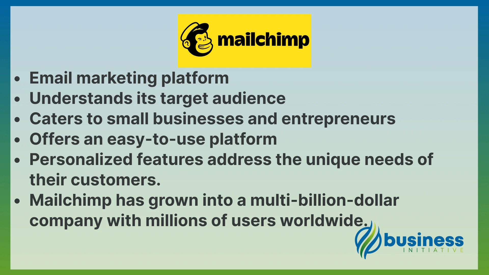 MailChimp Target Audience